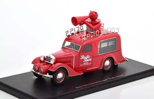 STEYR XX VERKAUFSWAGEN RADIO REISS 1929 RED