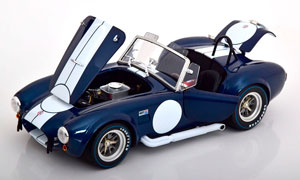 SHELBY COBRA 427 S/C ROADSTER 1962 DARKBLUE-METALLIC WHITE — фото 3