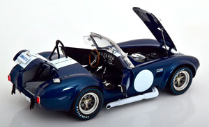 SHELBY COBRA 427 S/C ROADSTER 1962 DARKBLUE-METALLIC WHITE — фото 4
