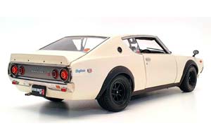 NISSAN SKYLINE 2000 GT-R KPGC110 WHITE — фото 2