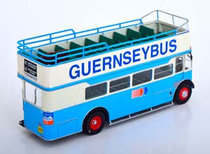 AEC REGENT 3 OPEN TOP GUERNSEY BUS 1952 LIGHTBLUE WHITE — фото 2