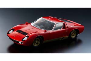 LAMBORGHINI MIURA P400S 1966 RED/GOLDEN — фото 3
