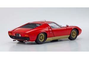 LAMBORGHINI MIURA P400S 1966 RED/GOLDEN — фото 2
