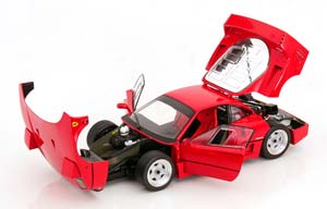 FERRARI F40 LIGHT WEIGHT 1987 RED — фото 4