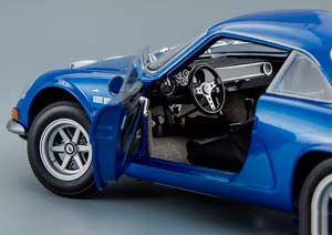 RENAULT ALPINE A110 1600 M 1973 LIGHT BLUE METALLIC / RENAULT ALPINE A110 1600 M 1973 СВЕТЛО-СИНИЙ МЕТАЛЛИК — фото 14