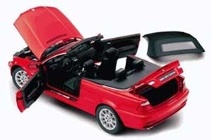 BMW E46 328I CABRIO 1999 RED — фото 2