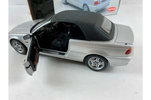 BMW E46 328I CABRIO 1999 SILVER — фото 3