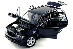 BMW E53 X5 4.4I UPLIFTING 2003 BLUE — фото 3
