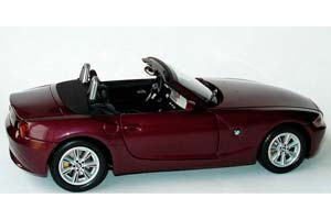 BMW E85 Z4 2002 DARK RED — фото 2