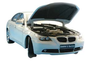 BMW E60 545I 5ER 2003 WHITE — фото 6