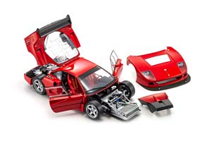 FERRARI F40 COMPETIZIONE 1989 КРАСНЫЙ — фото 3