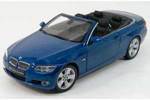 BMW 3-SERIES CONVERTIBLE (E93) WITH MOVABLE ROOF 2007 DARK BLUE — фото 5