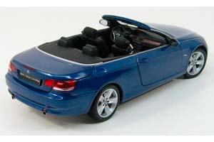 BMW 3-SERIES CONVERTIBLE (E93) WITH MOVABLE ROOF 2007 DARK BLUE — фото 6