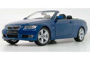 BMW 3-SERIES CONVERTIBLE (E93) WITH MOVABLE ROOF 2007 DARK BLUE — фото 7