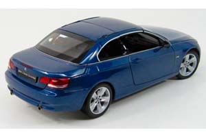 BMW 3-SERIES CONVERTIBLE (E93) WITH MOVABLE ROOF 2007 DARK BLUE — фото 2
