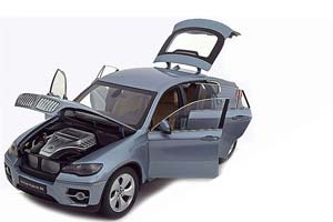 BMW E71 X6 ACTIVE HYBRID 2009 BLUE — фото 3