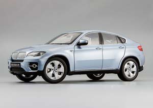 BMW E71 X6 ACTIVE HYBRID 2009 BLUE — фото 5