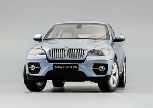 BMW E71 X6 ACTIVE HYBRID 2009 BLUE — фото 8