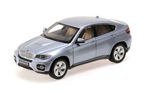BMW E71 X6 ACTIVE HYBRID 2009 BLUE — фото 1