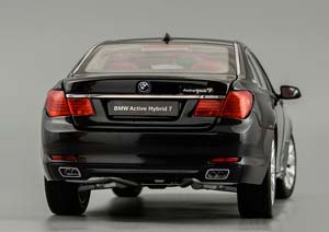 BMW 7 SERIES ACTIVE HYBRID (2010), BLACK — фото 9
