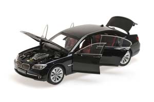 BMW 7 SERIES ACTIVE HYBRID (2010), BLACK — фото 2