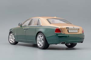 ROLLS-ROYCE GHOST BROOKLANDS, GREEN / GOLD — фото 11