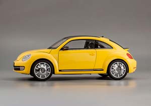 VW VOLKSWAGEN BEETLE COUPE 2012 YELLOW — фото 7