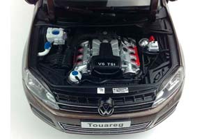 VW VOLKSWAGEN TOUAREG V6 FSI 2010 DARK BROWN METALLIC — фото 4