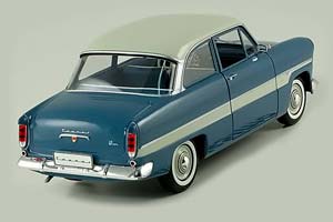 FORD 12M TAUNUS 1960, BLUE/GREY- WHITE — фото 2