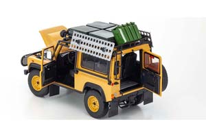 LAND ROVER DEFENDER 90 ЖЕЛТЫЙ СО СНАРЯЖЕНИЕМ — фото 4