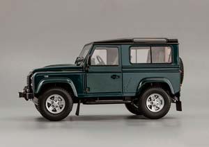 LAND ROVER DEFENDER 90 1984 GREEN METALLIC/BLACK — фото 8