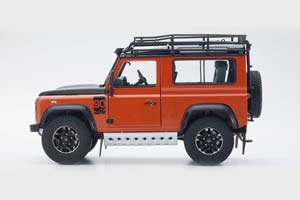 LAND ROVER DEFENDER 90 AVENTURE PHOENIX ORANGE METALLIC ORANGE — фото 3