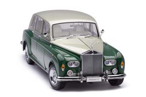 ROLLS-ROYCE PHANTOM VI 1968 DARK GREEN/LIGHT GREEN METALLIC — фото 14