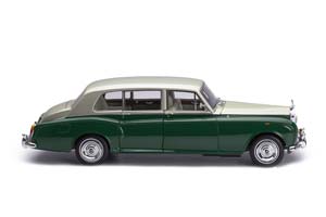 ROLLS-ROYCE PHANTOM VI 1968 DARK GREEN/LIGHT GREEN METALLIC — фото 15