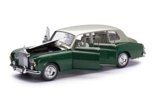 ROLLS-ROYCE PHANTOM VI 1968 DARK GREEN/LIGHT GREEN METALLIC — фото 6