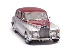 ROLLS-ROYCE PHANTOM IV 1968 DARK RED/SILVER — фото 14