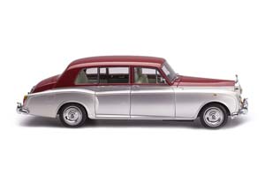 ROLLS-ROYCE PHANTOM IV 1968 DARK RED/SILVER — фото 16