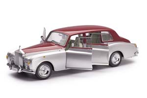 ROLLS-ROYCE PHANTOM IV 1968 DARK RED/SILVER — фото 5