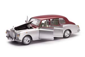 ROLLS-ROYCE PHANTOM IV 1968 DARK RED/SILVER — фото 6