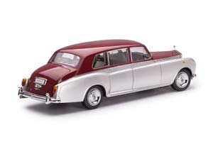 ROLLS-ROYCE PHANTOM IV 1968 DARK RED/SILVER — фото 2