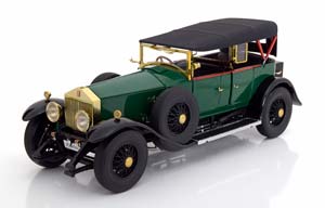 ROLLS-ROYCE PHANTOM I 1924 GREEN BLACK INTERIOR / РОЛЛС-РОЙС ФАНТОМ ЗЕЛЕНЫЙ — фото 4