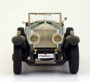 ROLLS-ROYCE PHANTOM I 1924 GREEN BLACK INTERIOR / РОЛЛС-РОЙС ФАНТОМ ЗЕЛЕНЫЙ — фото 6