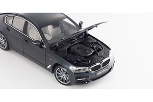 BMW G30 5 SERIES 2018 BLACK — фото 3