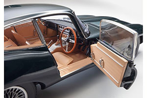 JAGUAR E TYPE COUPE 1961 ТЕМНО-ЗЕЛЁНЫЙ МЕТАЛЛИК — фото 3