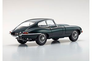 JAGUAR E TYPE COUPE 1961 ТЕМНО-ЗЕЛЁНЫЙ МЕТАЛЛИК — фото 2