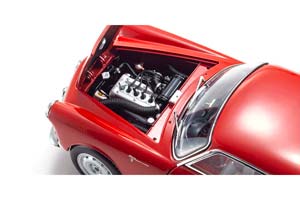 ALFA ROMEO GIULIETTA SPRINT 1956 RED / АЛЬФА РОМЕО ДЖУЛЬЕТТА КРАСНЫЙ — фото 5