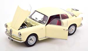 ALFA ROMEO GIULIETTA SPRINT 1956 WHITE / АЛЬФА РОМЕО ДЖУЛЬЕТТА БЕЛЫЙ — фото 3