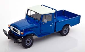 TOYOTA LAND CRUISER 40 1980, BLAU/WEIß