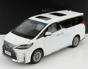 LEXUS LM300H MINIVAN 2020, WHITE PEARL MET