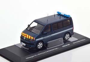 VW VOLKSWAGEN T6 GENDARMERIE BLUEMETALLIC